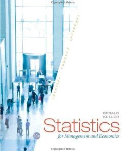 Statistics For Management And Economics 10Th