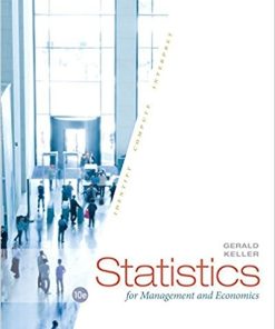 Statistics for Management and Economics 10th by Gerald Keller
