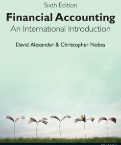 Financial Accounting An International Introduction 6Th
