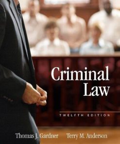 Criminal Law 12Th