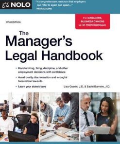 The Managers Legal Handbook 9th