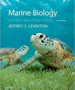 Marine Biology Function Biodiversity Ecology 5Th
