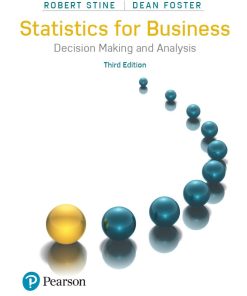 Statistics for Business 3rd 3E Robert Stine