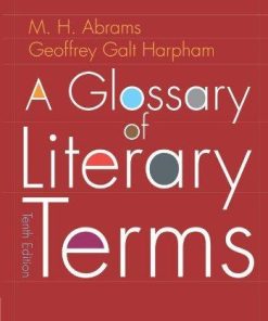 A Glossary Of Literary Terms 10Th
