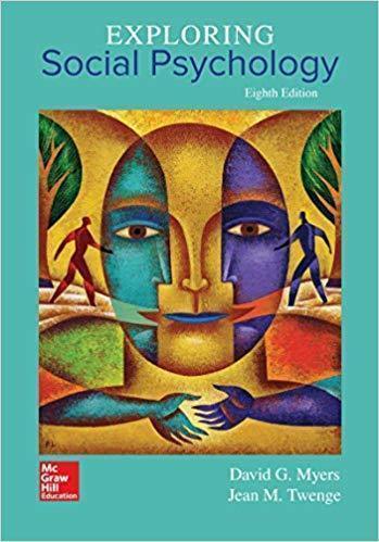 Exploring Social Psychology 8Th