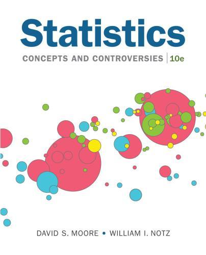 Statistics Concepts And Controversies 10Th