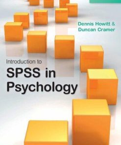 Introduction To Spss In Psychology For Version 22 And Earlier 6Th