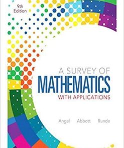 A Survey Of Mathematics With Applications 9th