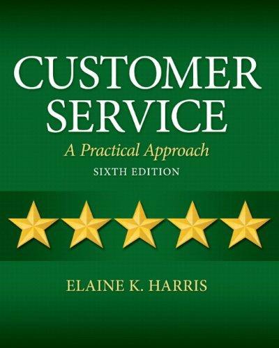 Customer Service A Practical Approach 6Th
