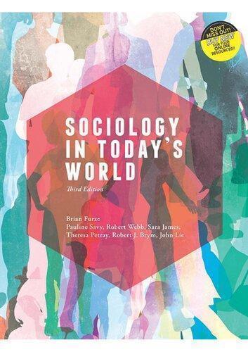 Sociology In Todays World 3Rd