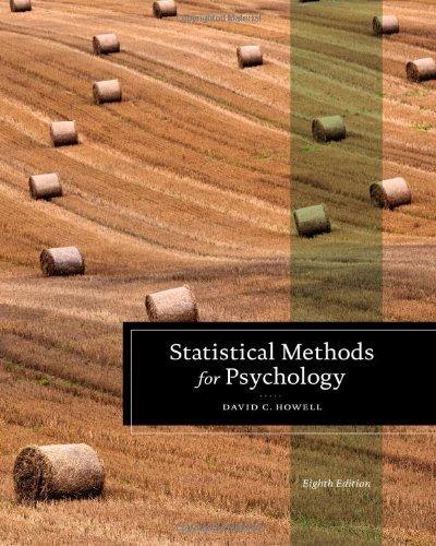 Statistical Methods For Psychology 8Th
