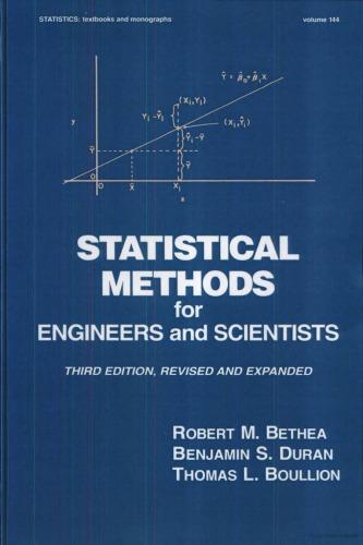 Statistical Methods For Engineers And Scientists 3Rd