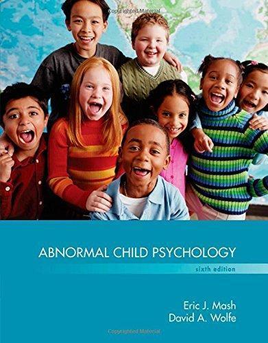 Abnormal Child Psychology 6Th