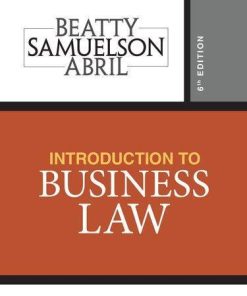 Introduction To Business Law 6Th
