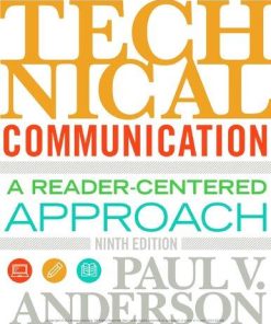 Technical Communication A Reader Centered Approach 9th