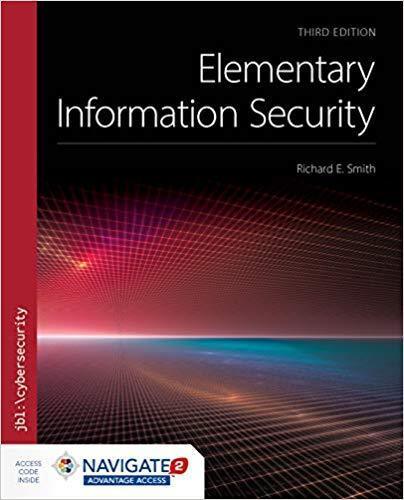 Elementary Information Security 3Rd