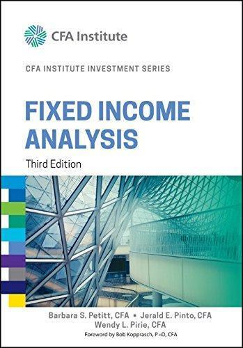 Fixed Income Analysis 3Rd