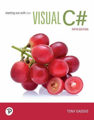 Starting Out With Visual C 5Th