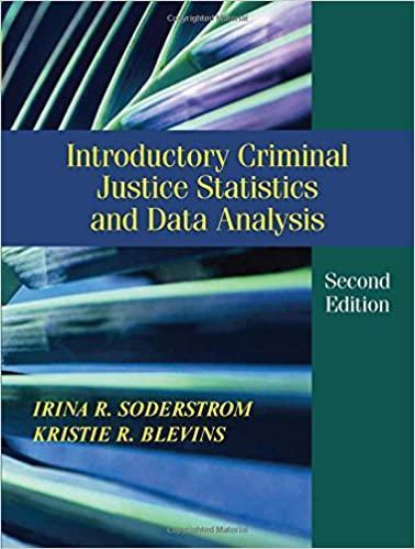 Introductory Criminal Justice Statistics And Data Analysis 2nd