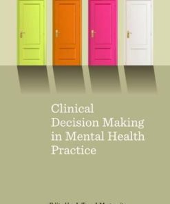 Clinical Decision Making In Mental Health Practice