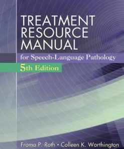 Treatment Resource Manual For Speech Language Pathology 5Th