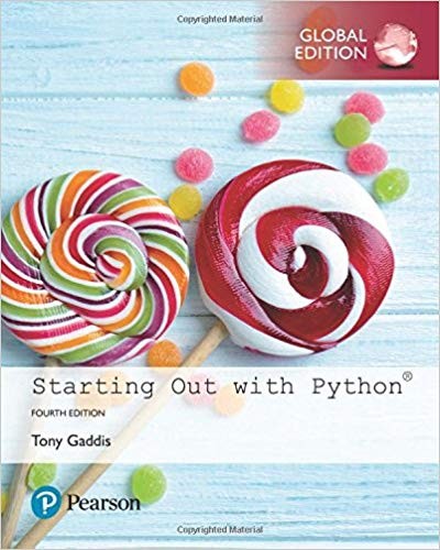 Starting Out with Python Global 4th