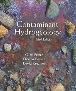 Contaminant Hydrogeology 3Rd