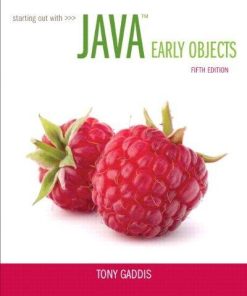 Starting Out With Java Early Objects 5Th