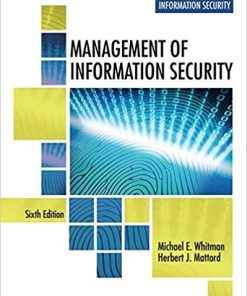 Management Of Information Security 6Th