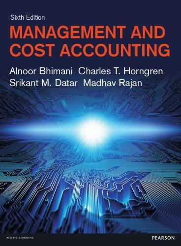 Management ampamp Cost Accounting 6th
