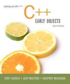 Starting Out with C Early Objects 9th