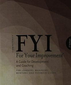 FYI for your improvement a guide for development and coaching for learners managers mentors and feedback givers