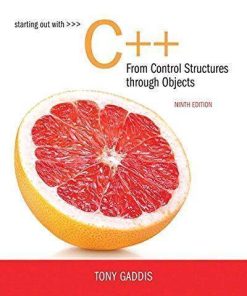 Starting Out With C From Control Structures To Objects 9Th Scanned
