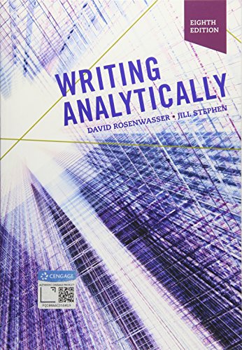Writing Analytically 8th