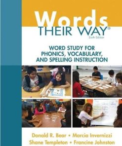 Words their way word study for phonics vocabulary and spelling instruction