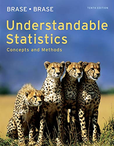 Understandable Statistics Concepts and Methods 10
