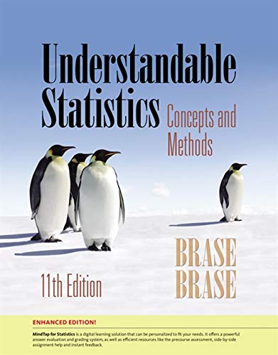Understandable Statistics Concepts and Methods Enhanced 11th by Charles Henry Brase