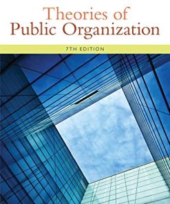 Theories of Public Organization 7th