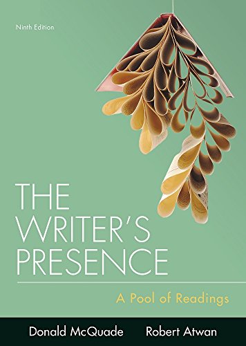 The Writer8217s Presence 9th