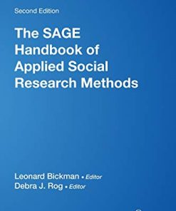 The SAGE Handbook of Applied Social Research Methods 8211 2nd