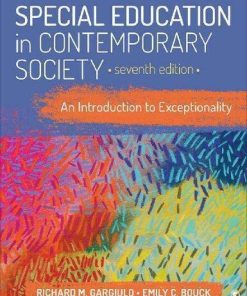 Special Education In Contemporary Society An Introduction To Exceptionality 7Th