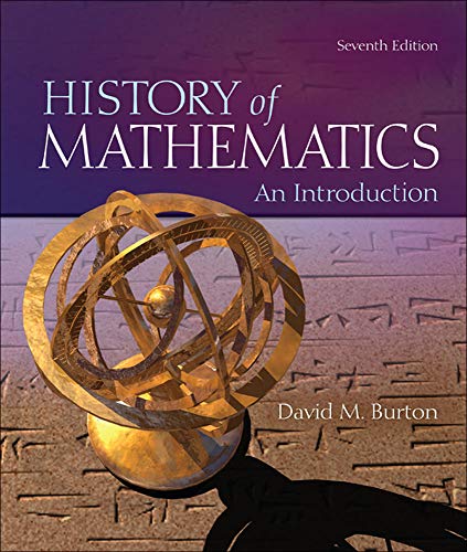 The History of Mathematics An Introduction 8211 7th