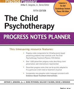 The child psychotherapy progress notes planner 8211 5th