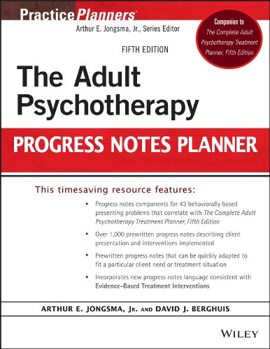 The Adult Psychotherapy Progress Notes Planner 8211 5th