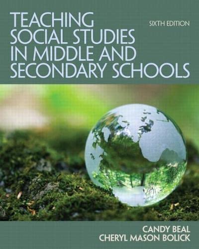 Teaching Social Studies in Middle and Secondary Schools 6th
