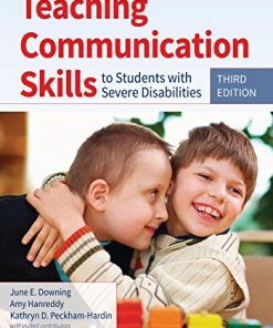 Teaching Communication Skills to Students with Severe Disabilities 8211 3rd
