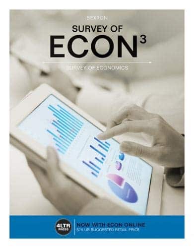 Survey of ECON with Survey of ECON Online 1 term 6 months Printed Access Card New Engaging Titles from 4LTR Press 3