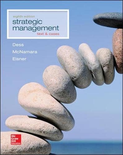 Strategic Management Text and Cases 8211 8th
