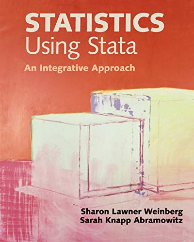 Statistics Using Stata An Intergrative Approach 8211 1st