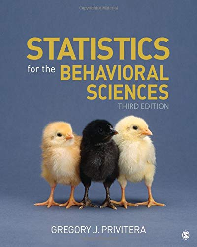 Statistics for the Behavioral Sciences 8211 3rd
